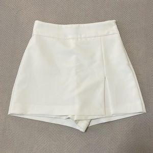 Zara slit skort